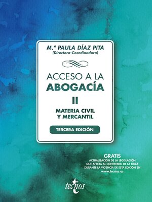 cover image of Acceso a la abogacía-II-civil-merc